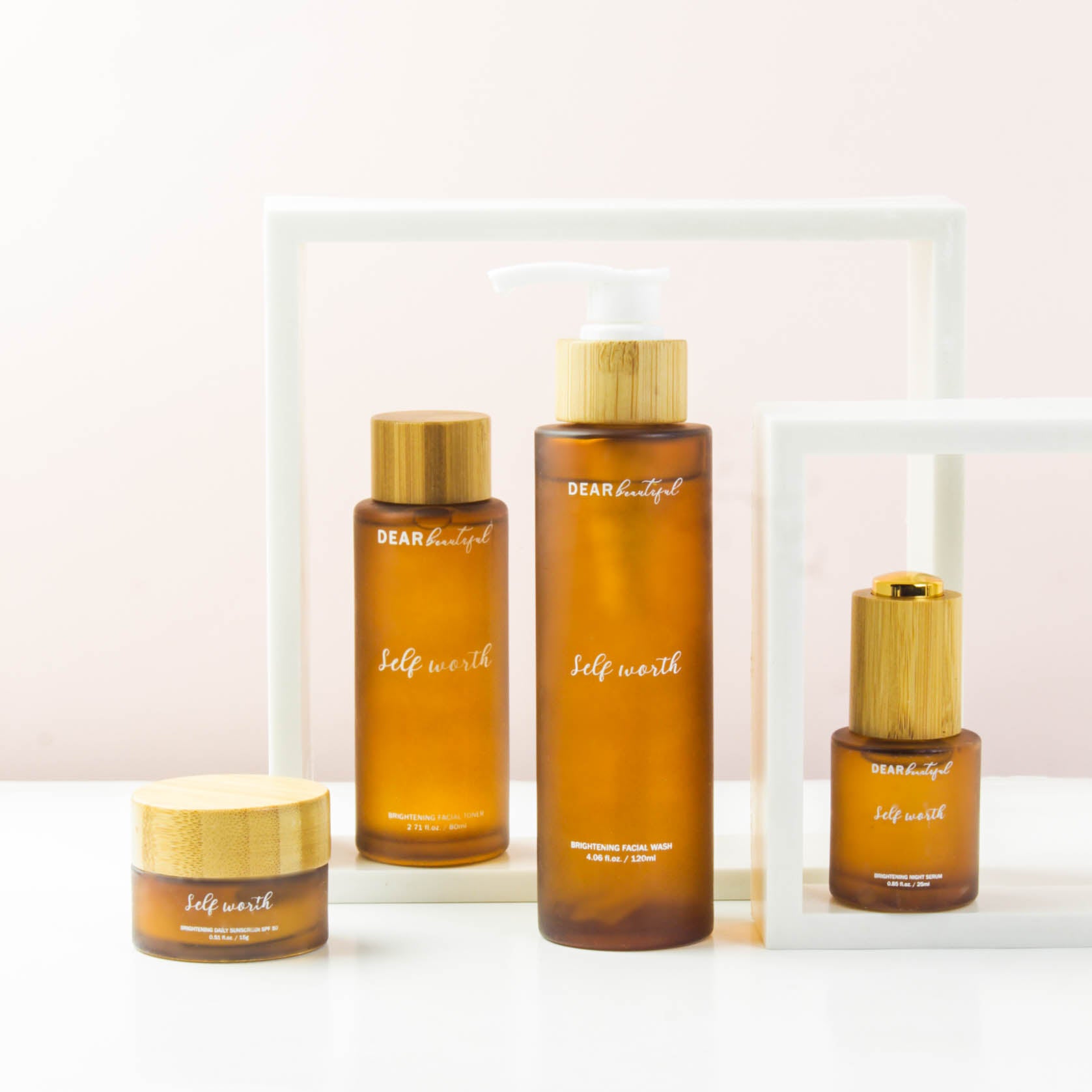Self Worth Brightening Facial Set