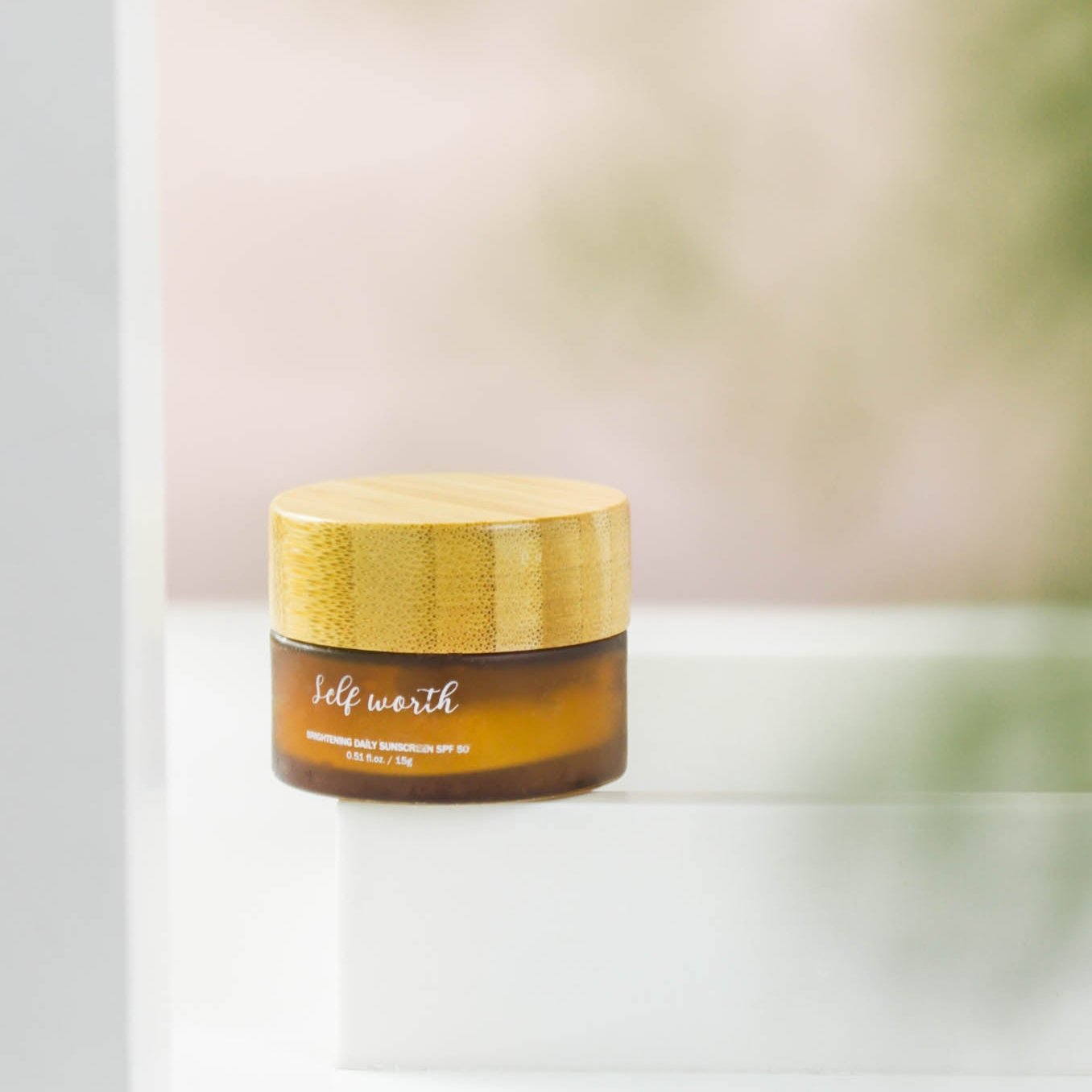 Self Worth Brightening Daily Sunscreen SPF 50