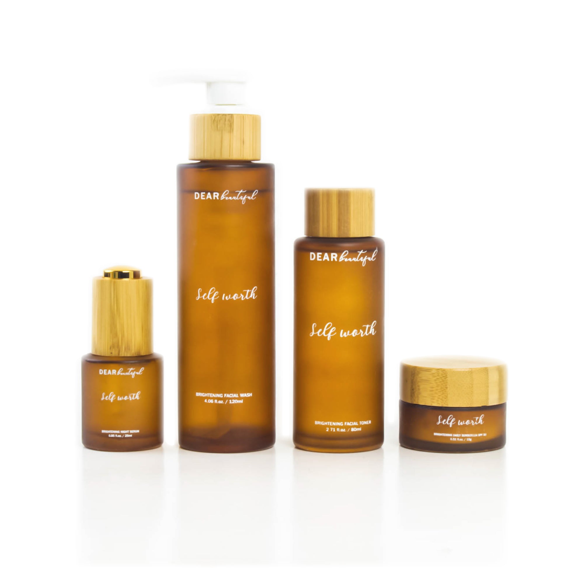 Self Worth Brightening Facial Set