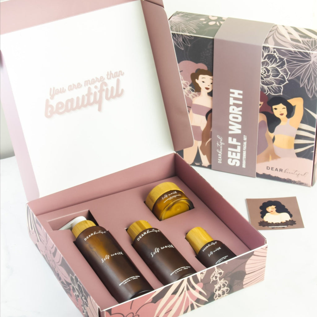 Self Worth Brightening Facial Set